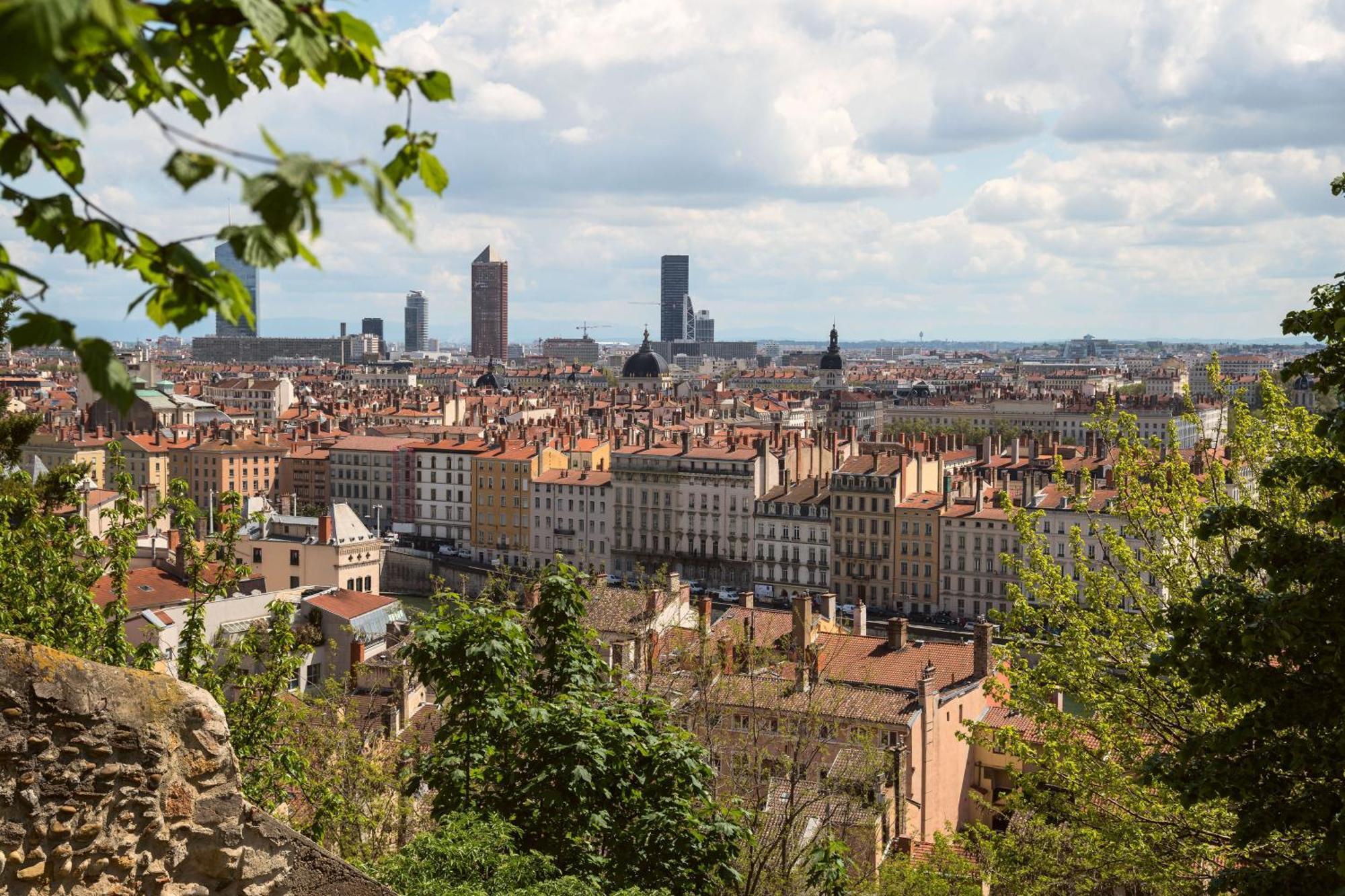 Les Jardins Du Gourguillon Lägenhet Lyon Exteriör bild