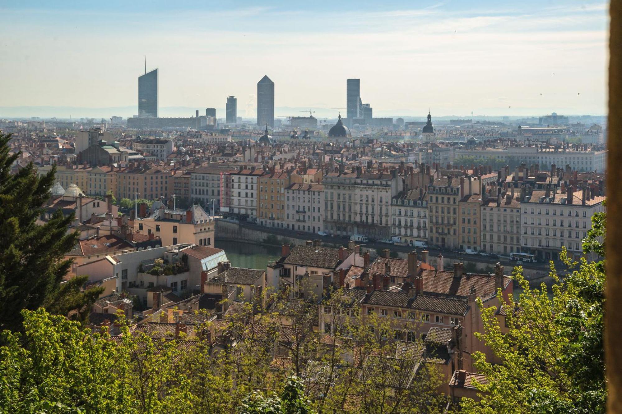 Les Jardins Du Gourguillon Lägenhet Lyon Exteriör bild